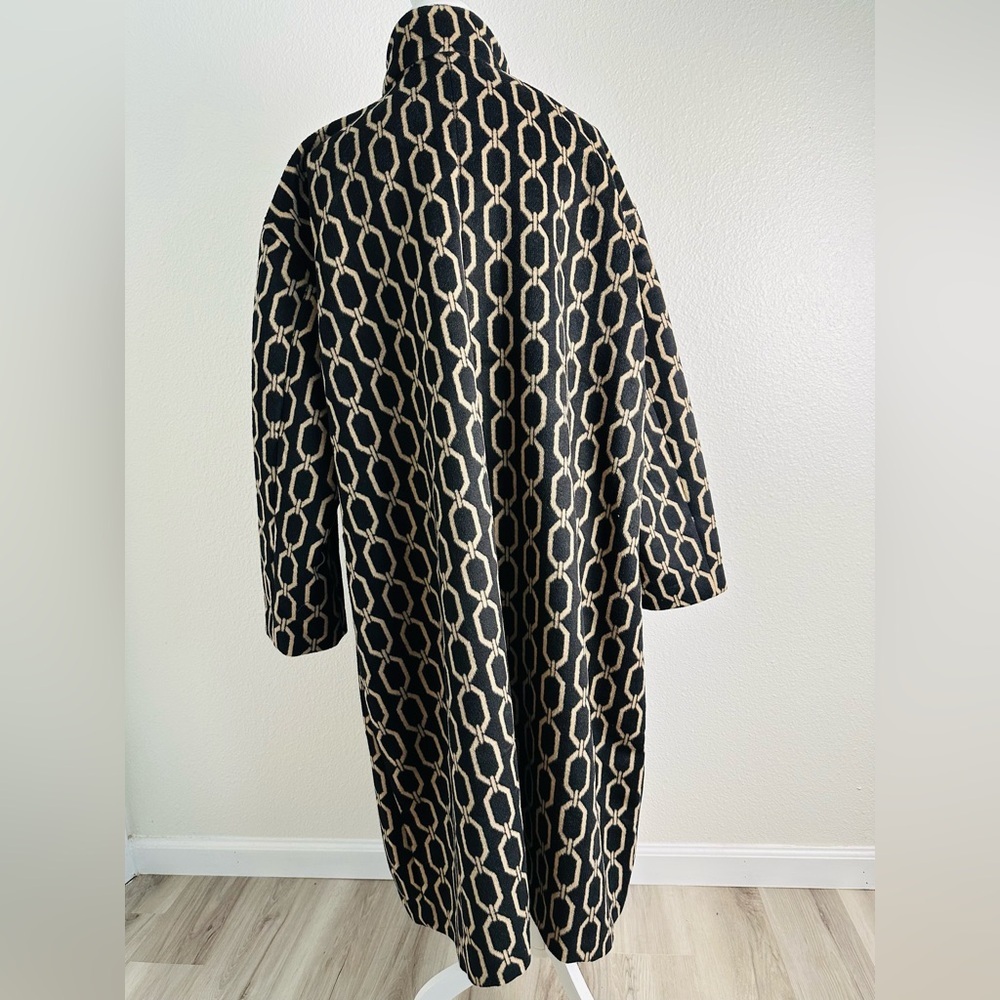 Ann Taylor Link Wool Blend Stand Collar Overcoat Size XXL - Picture 6 of 13